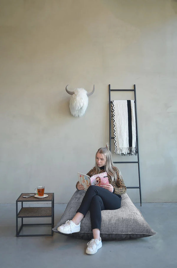 Bean Bag Lounge Chair - Grey