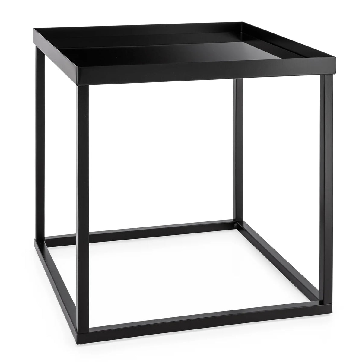 Cube Frame Glass Top 16 x 16