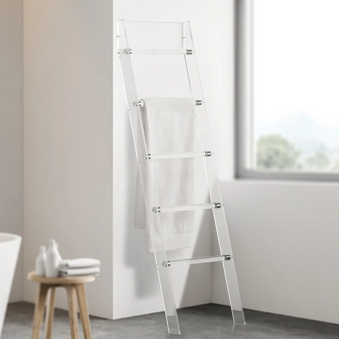 Acrylic Ladder Towel Rack