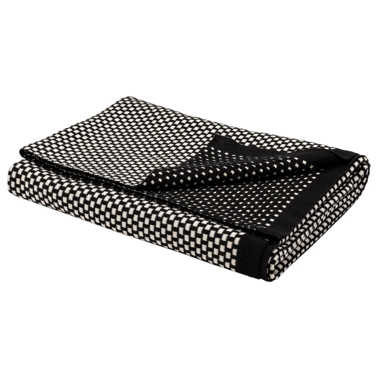 Block Jacquard Knit 50 X 60