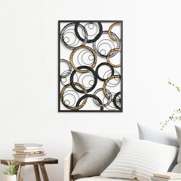 Rings Framed 23.5x33.5