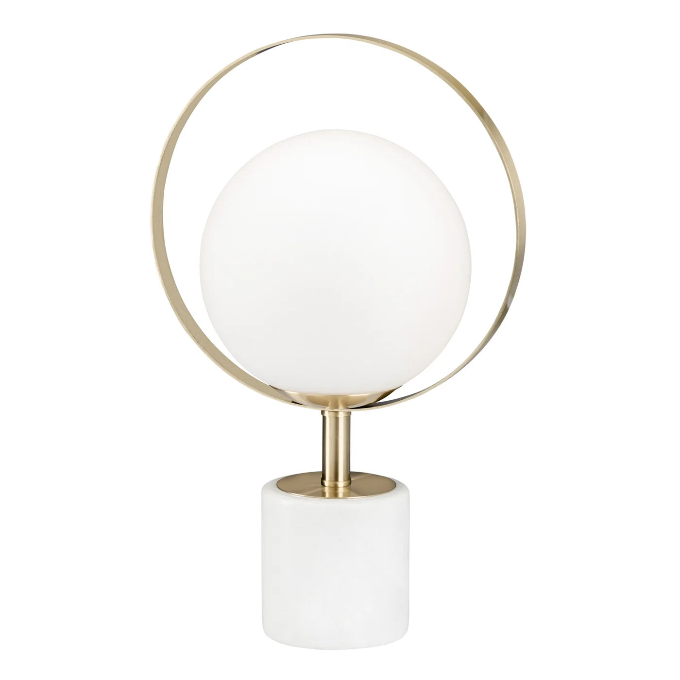 Frosted globe table online lamp