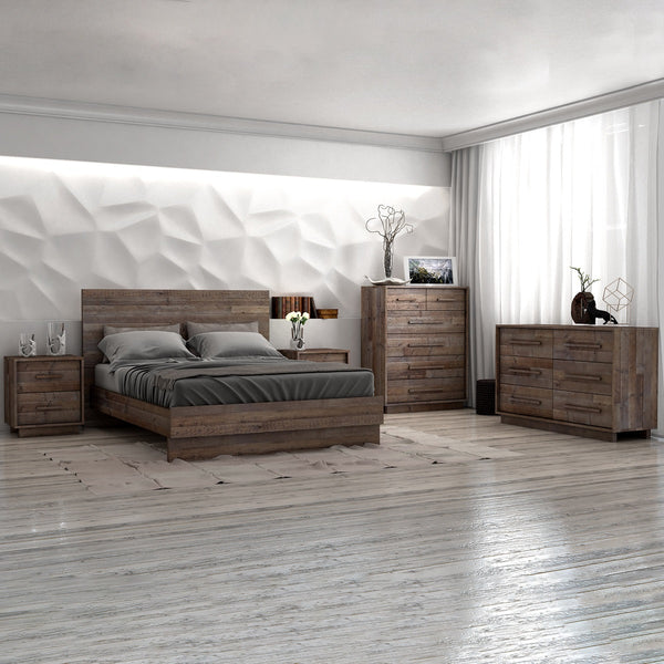 Nevada 6 Drawer Dresser - Dark Driftwood