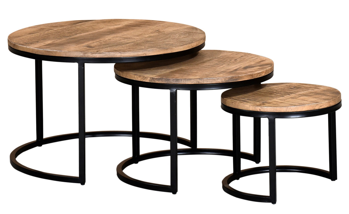 Darsh 3 Piece Coffee Table Set