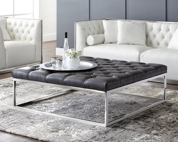 Sutton Cantina Magnetite Ottoman