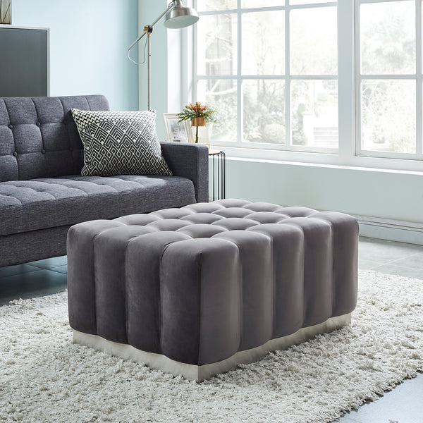 Magnum Grey Ottoman