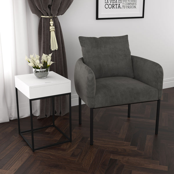 Bennett Accent Chair - Charcoal