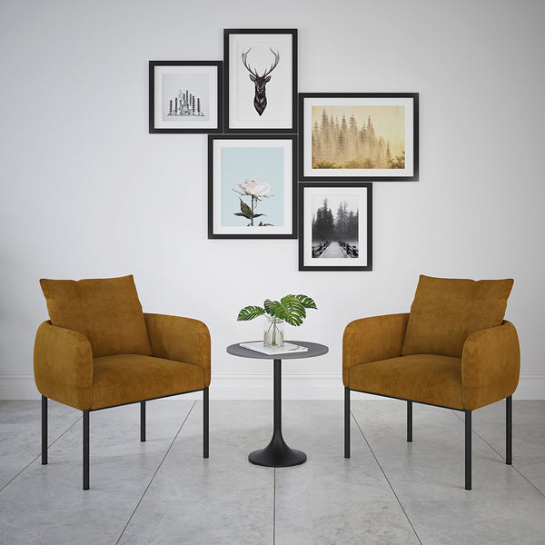 Bennett Accent Chair - Mustard