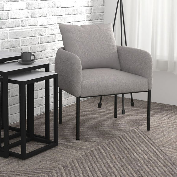 Zana Accent Chair - Grey/Black