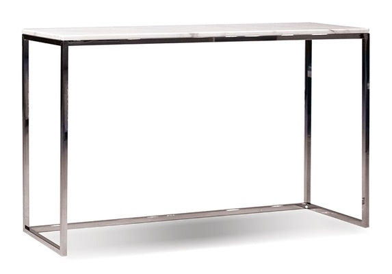 Kube White Sofa Table