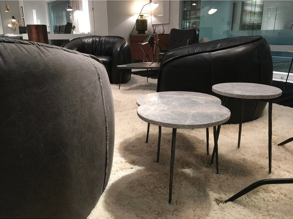 Kaii Low End Marble Table - Grey