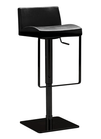 Astro Hydraulic Bar Stool - Black