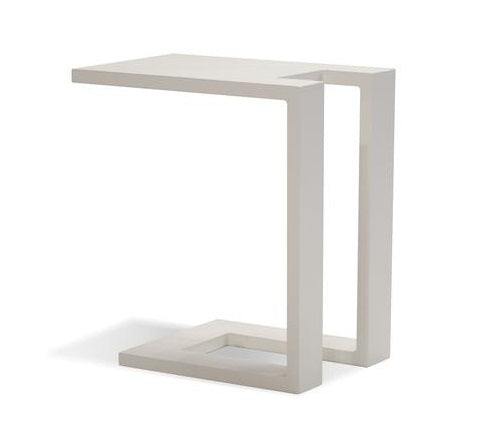 Ambleside End Table - White
