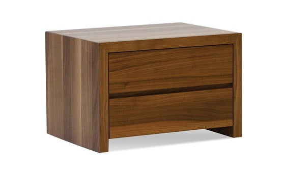 Blanche Night Table - Natural Walnut