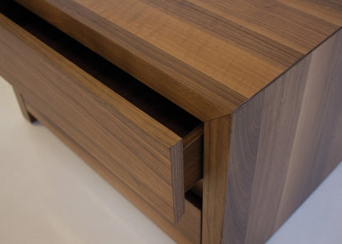 Blanche Night Table - Natural Walnut