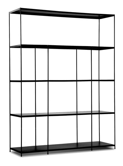 Etta Black Wall Rack - Wide