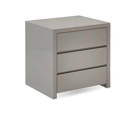 Blanche Stone 3 Drawer Night Table