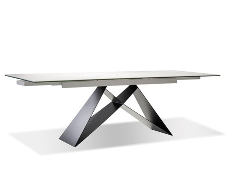 The W White Extension Dining Table