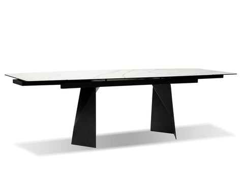 Prism Industrial Extension Dining Table - Carrera