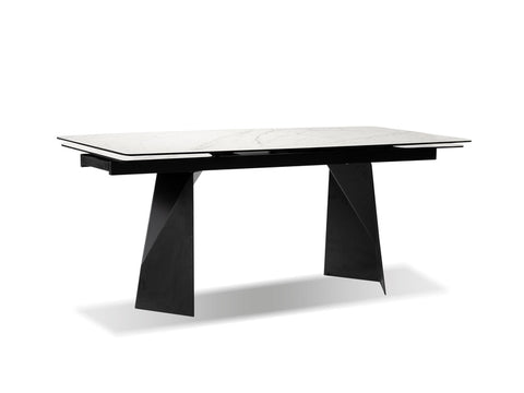 Prism Industrial Extension Dining Table - Carrera