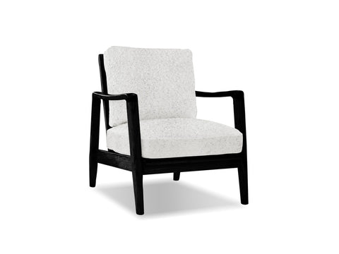 Buckles Lounge Chair - Vanilla Bean