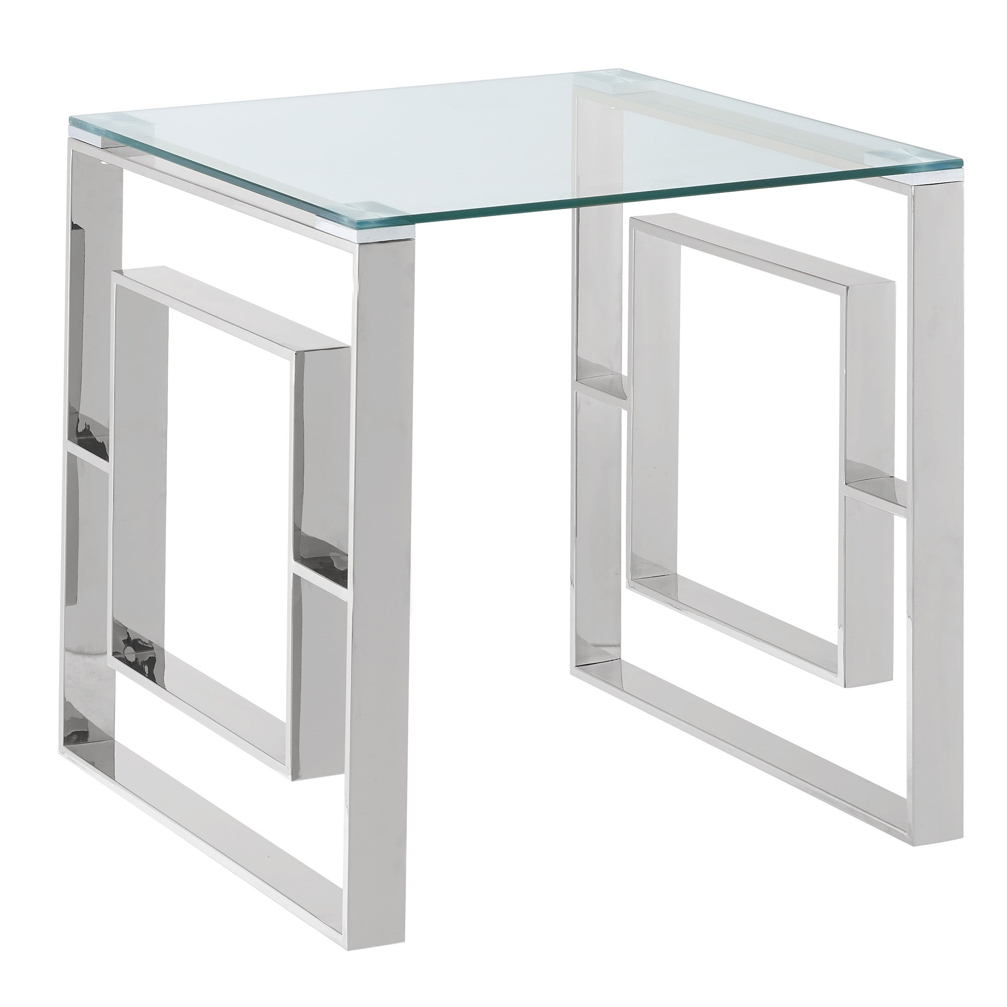 Eros Chrome Accent Table