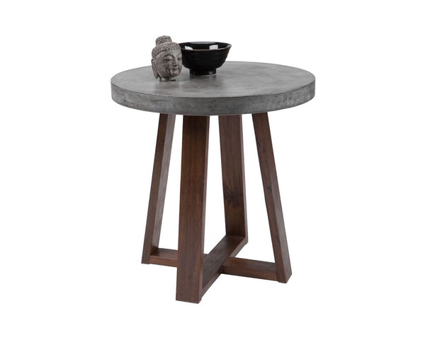 Devons Concrete Top End Table