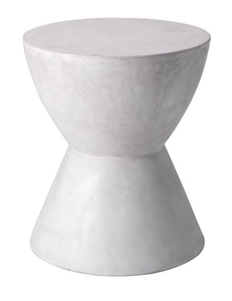 Logan End Table - White
