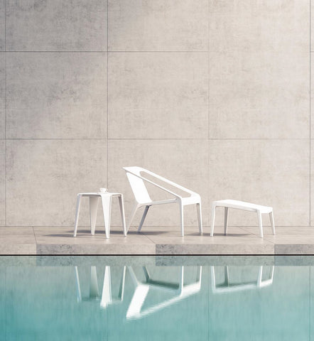 Yumi Lounge Chair - White