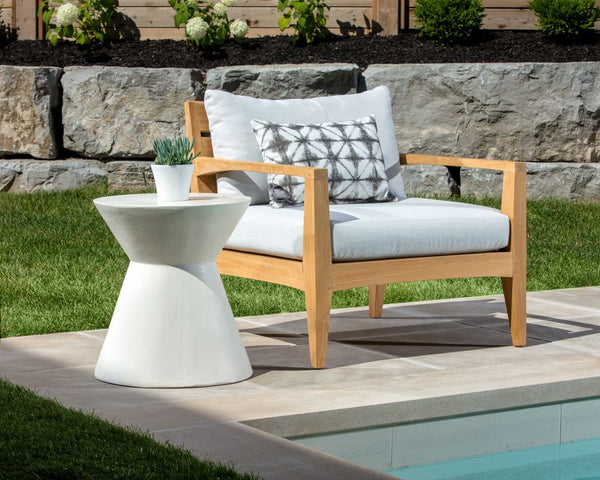 Astley Sealed Concrete End Table