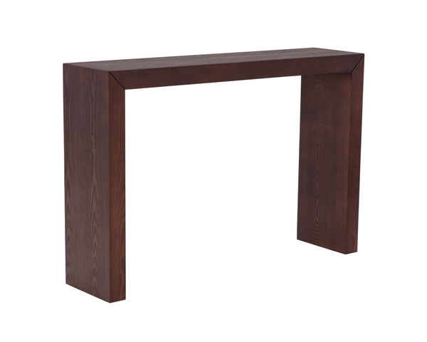 Arch Mahogany Console Table