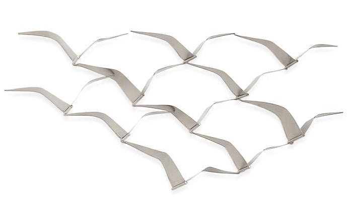 Seagull Sculpture Metal Wall Decor