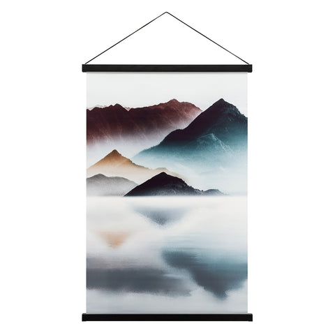 Miko Hanging Printed Canvas Rolled Wall Art - Mountains
