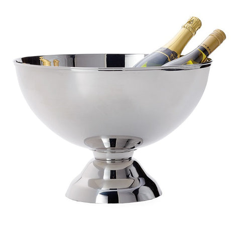 Landon Stainless Steel Punch Bowl Wine Chiller - Large