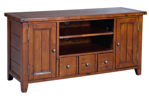 Irish Coast Reclaimed Pine TV Cabinet - Small