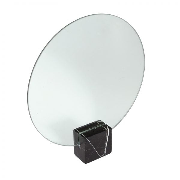 Moon Marble Mirror – Black
