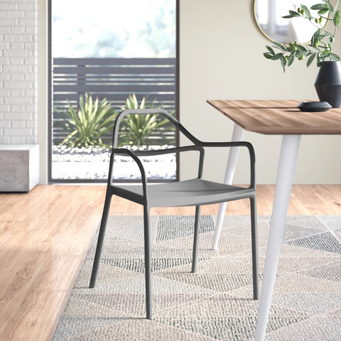 Chewie Dining Chair - Grey - Set of 4
