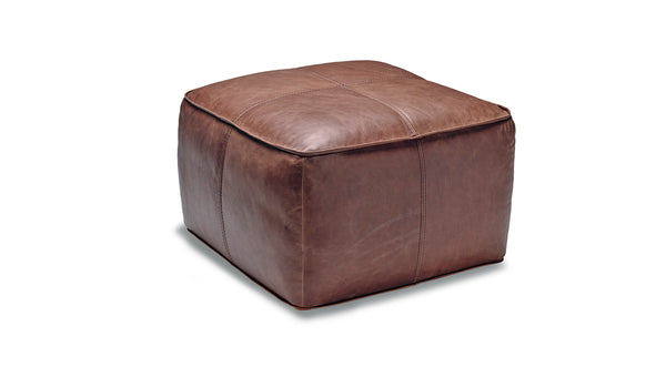 Pewter Ottoman