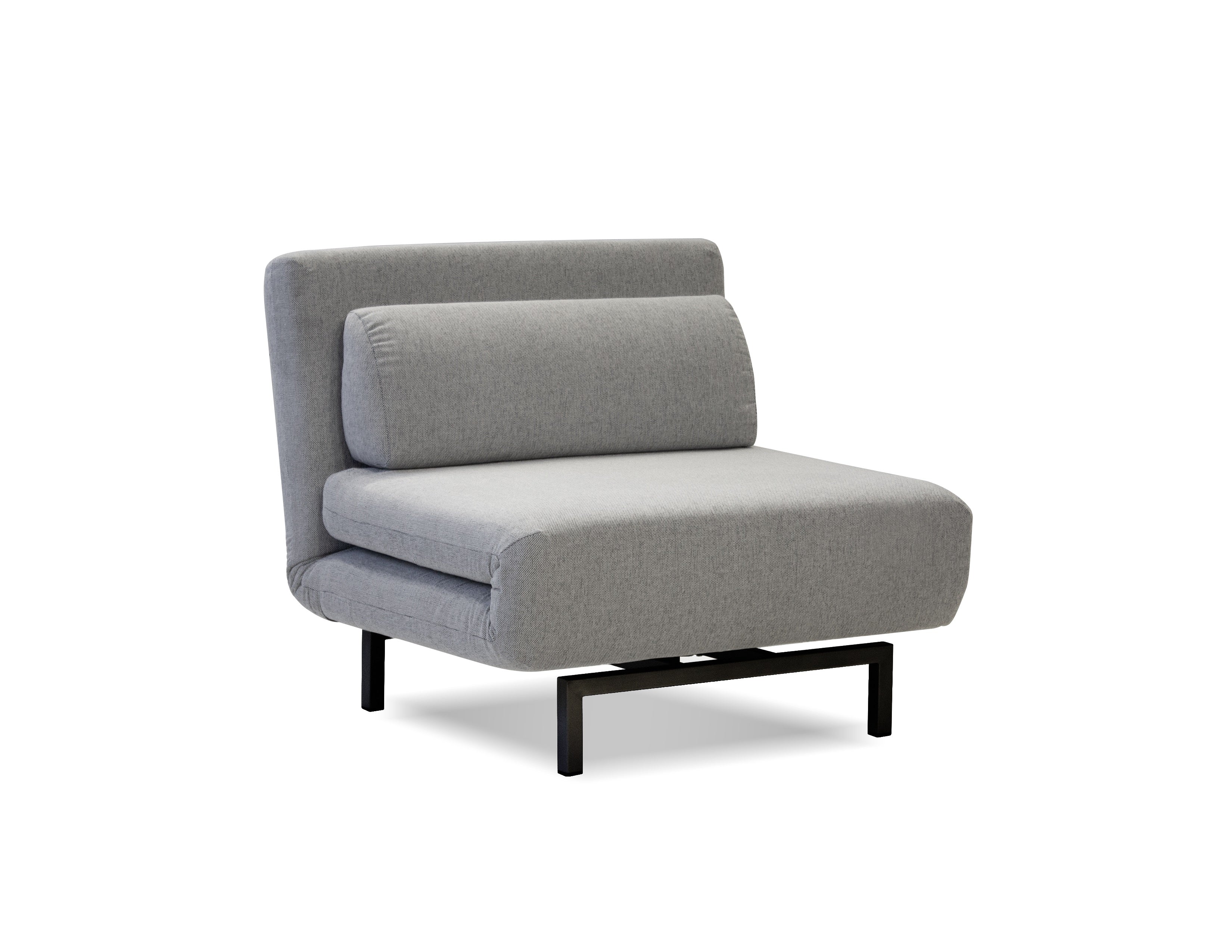 Swivo Motion Sleeper Chair - Light Grey/Silver