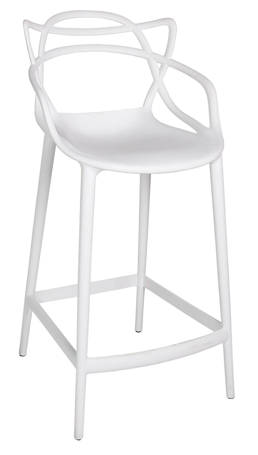 Crane Counter Stool – White