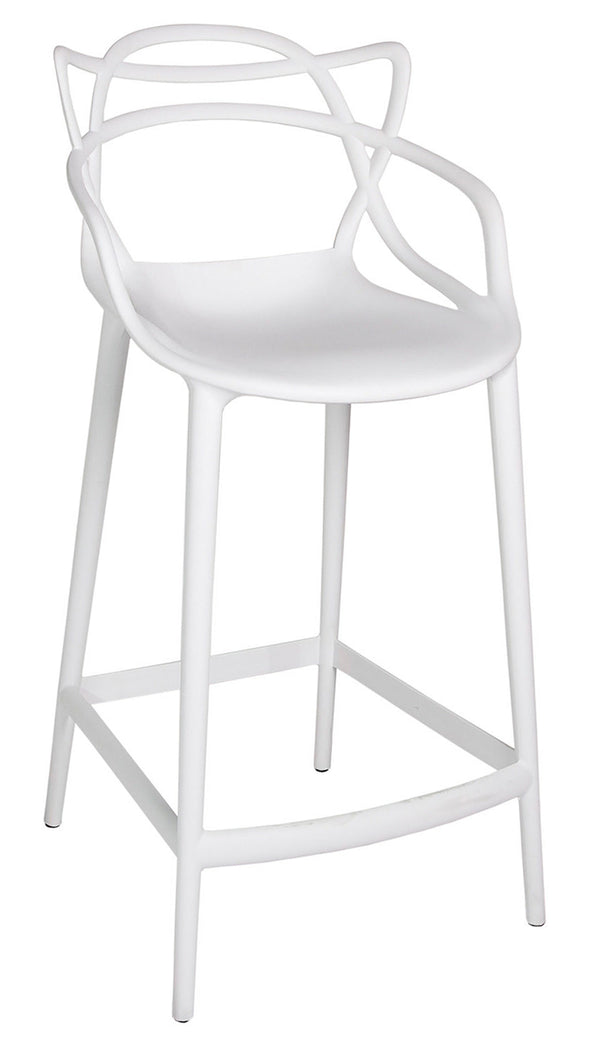 Crane Counter Stool – White