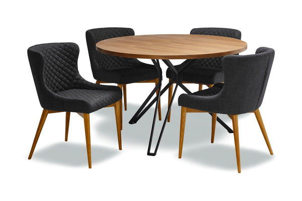 Corin Walnut Dining Table