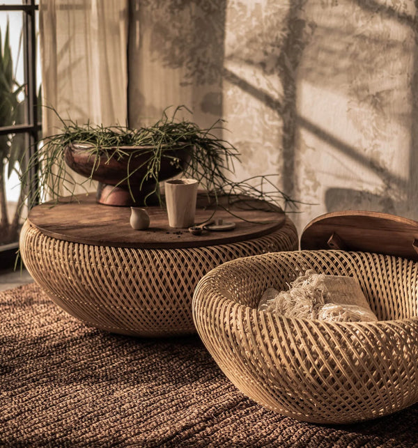 D-Bodhi Wave Coffee Table - Large/Natural