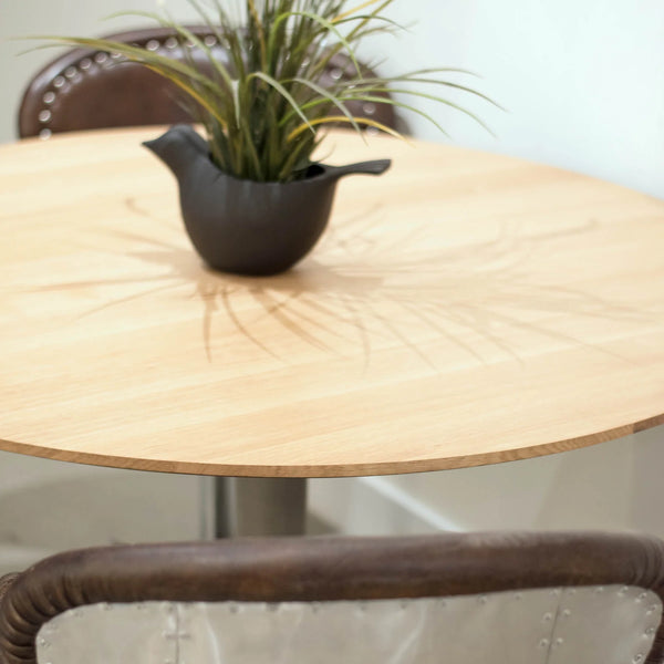 Norway Dining Table with Wood Top
