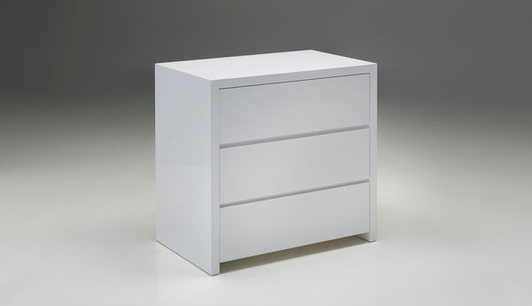 Blanche Half Dresser - High Gloss White