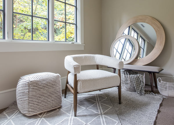 Himalaya Chair – Cream Boucle