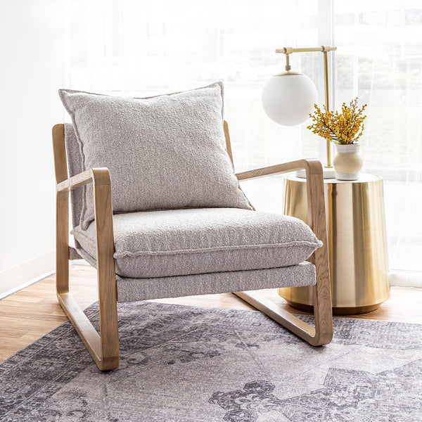 Sling Chair - Taupe Boucle