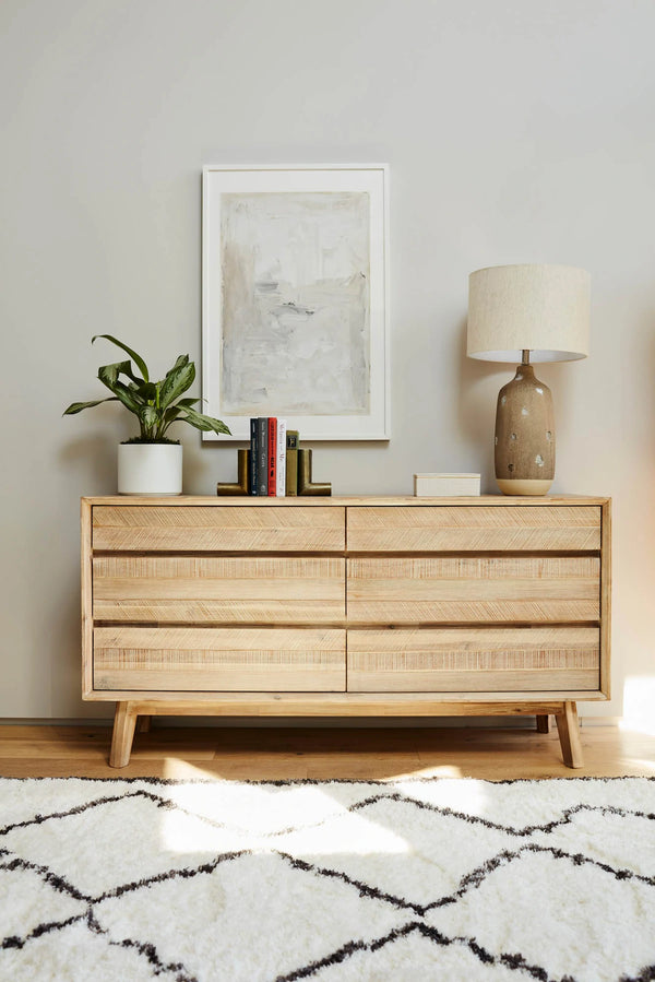 Maya 6 Drawer Chest Dresser