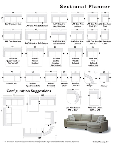 Hamilton Apartment Sofa - Custom Made