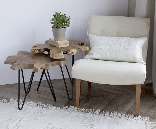 Natura Hairpin Nesting Table – Small